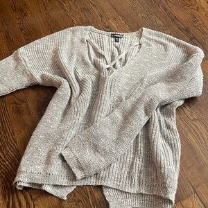 Express Knitted sweater, grey, size M, barely worn